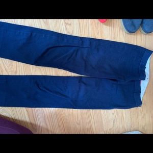 J Crew navy blue chino pants size 2
